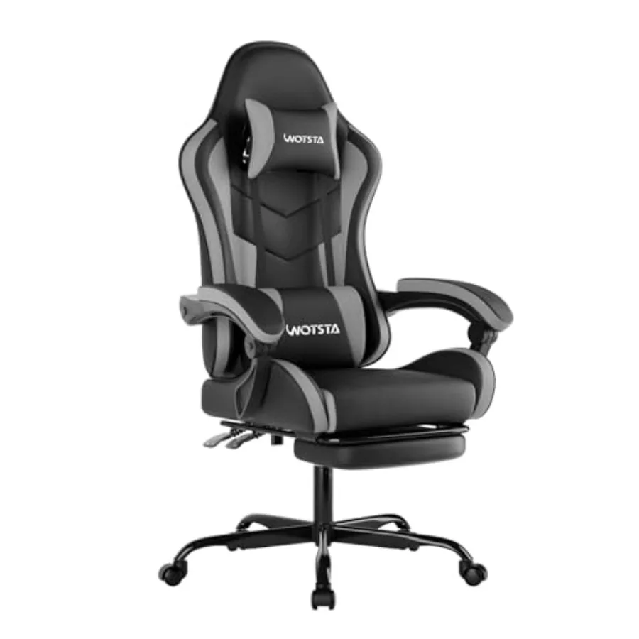 Ergonomic Office Chair - Ergonomische gaming-bureaustoel met voetsteun, in een