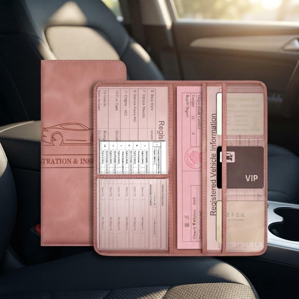 Portemonnee van PU-leer voor h - Document Holder Stand recensie en prijs