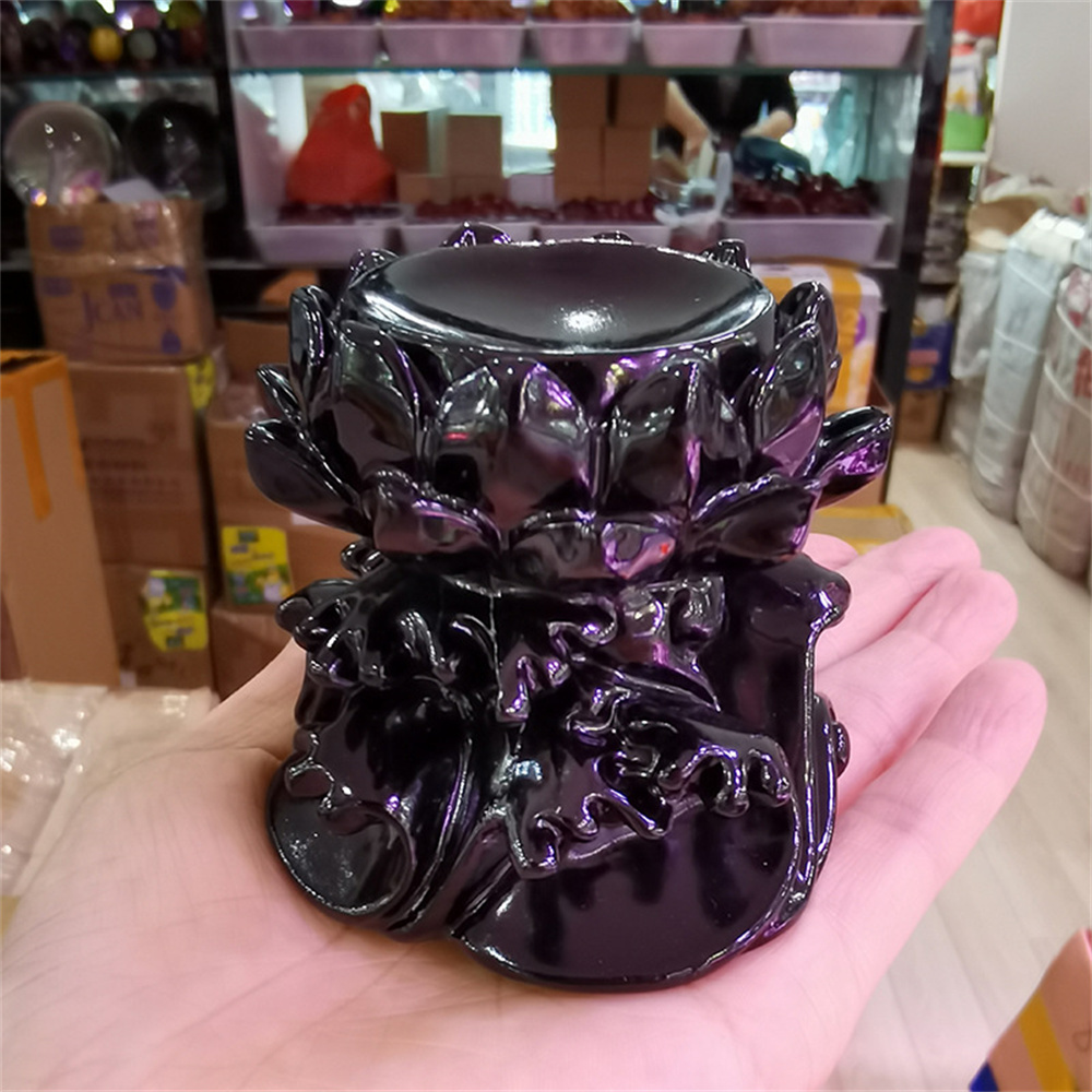 Lotus Resin Crystal Ball Base  - Home Office Layout recensie en prijs