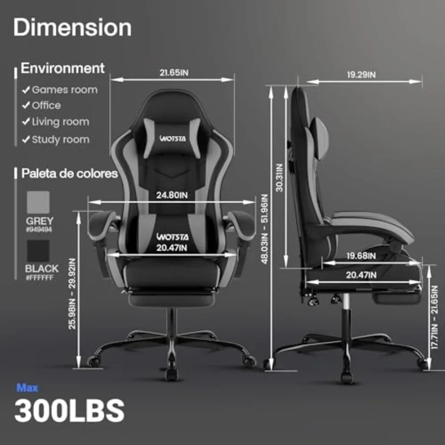 Ergonomische gaming-bureaustoe - Ergonomic Office Chair recensie en prijs