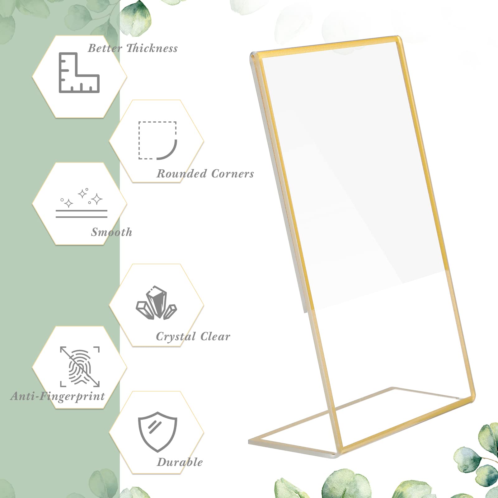 Gouden Frame Acryl Bord Houder - Document Holder Stand recensie en prijs