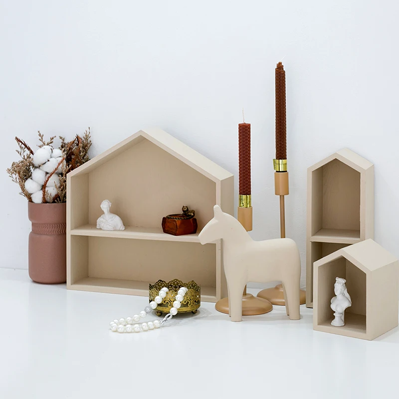 Noordse houten paardenornament - Home Office Work Table recensie en prijs