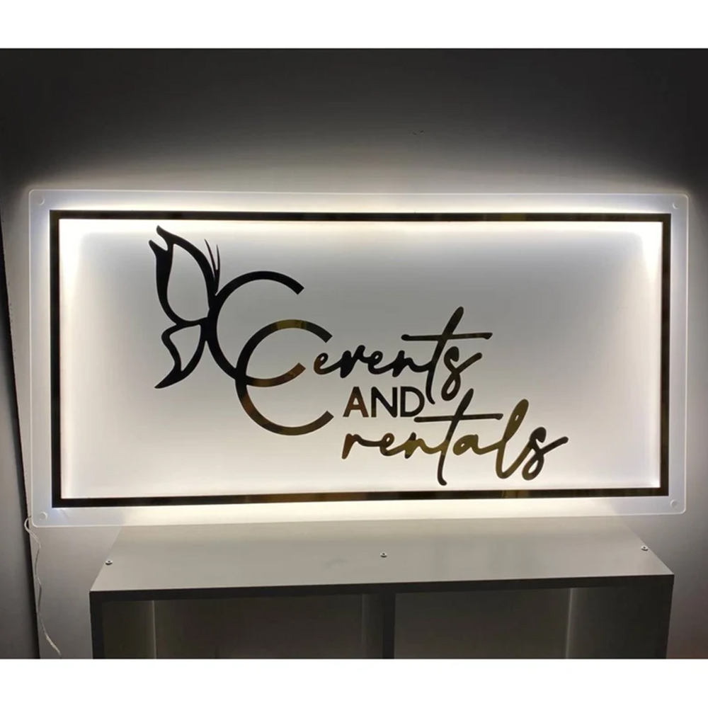 Gepersonaliseerd zakelijk LED  - Home Office Logo recensie en prijs