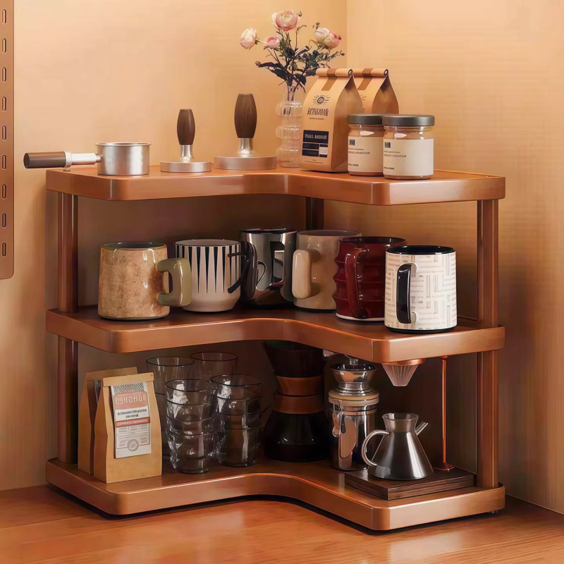 Hoekige bureau bekerorganizer, - Home Office Work Table recensie en prijs