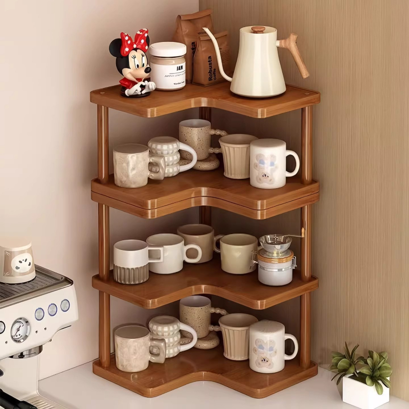Hoekige bureau bekerorganizer, - Home Office Work Table recensie en prijs