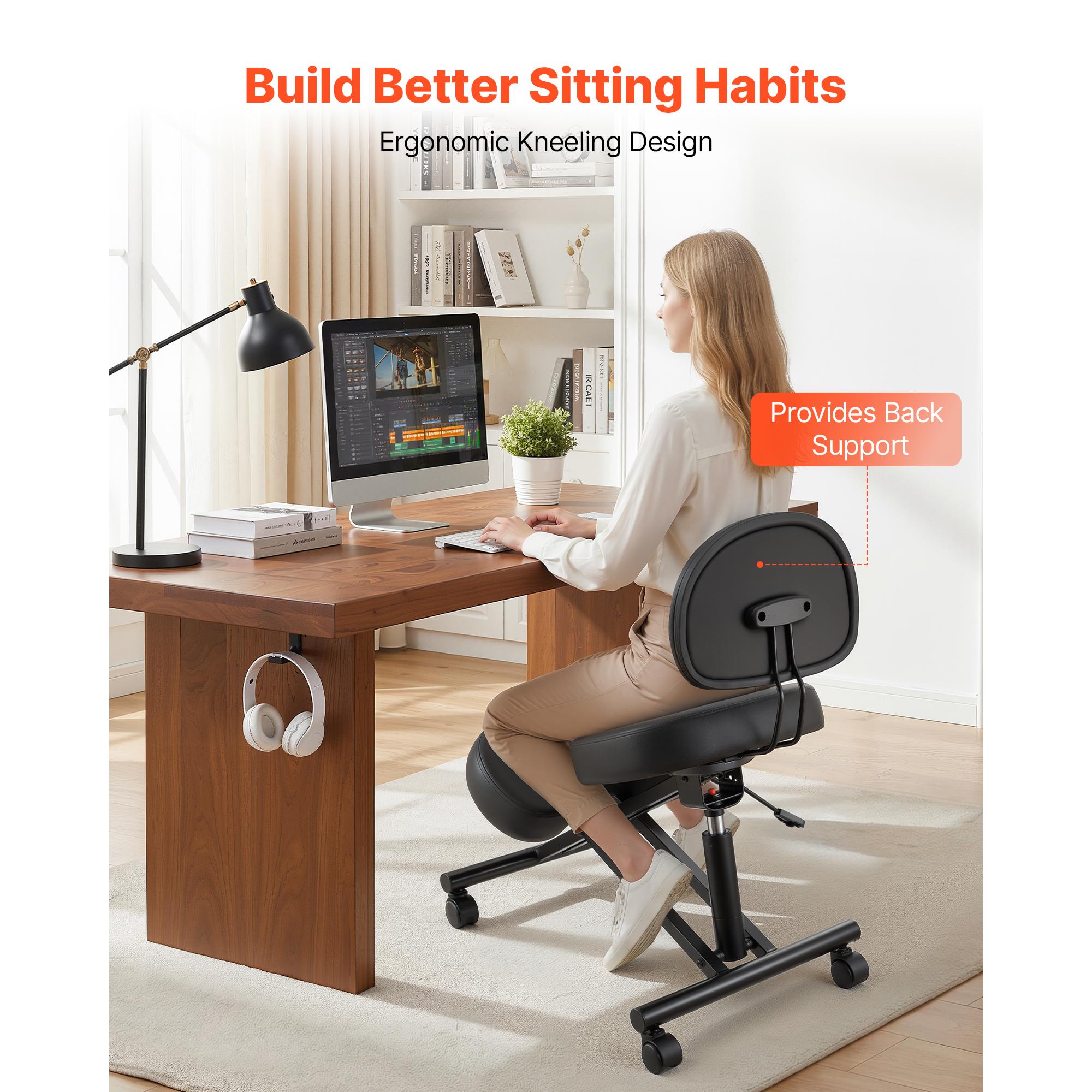 Ergonomische knielstoel met ru - Ergonomic Office Chair recensie en prijs