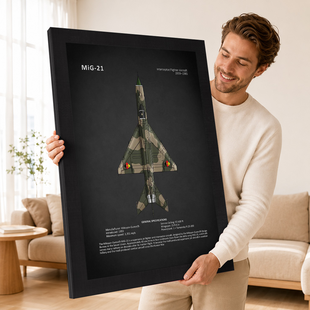 MiG21 Jachtvliegtuig Galerij,  - Home Office Layout recensie en prijs