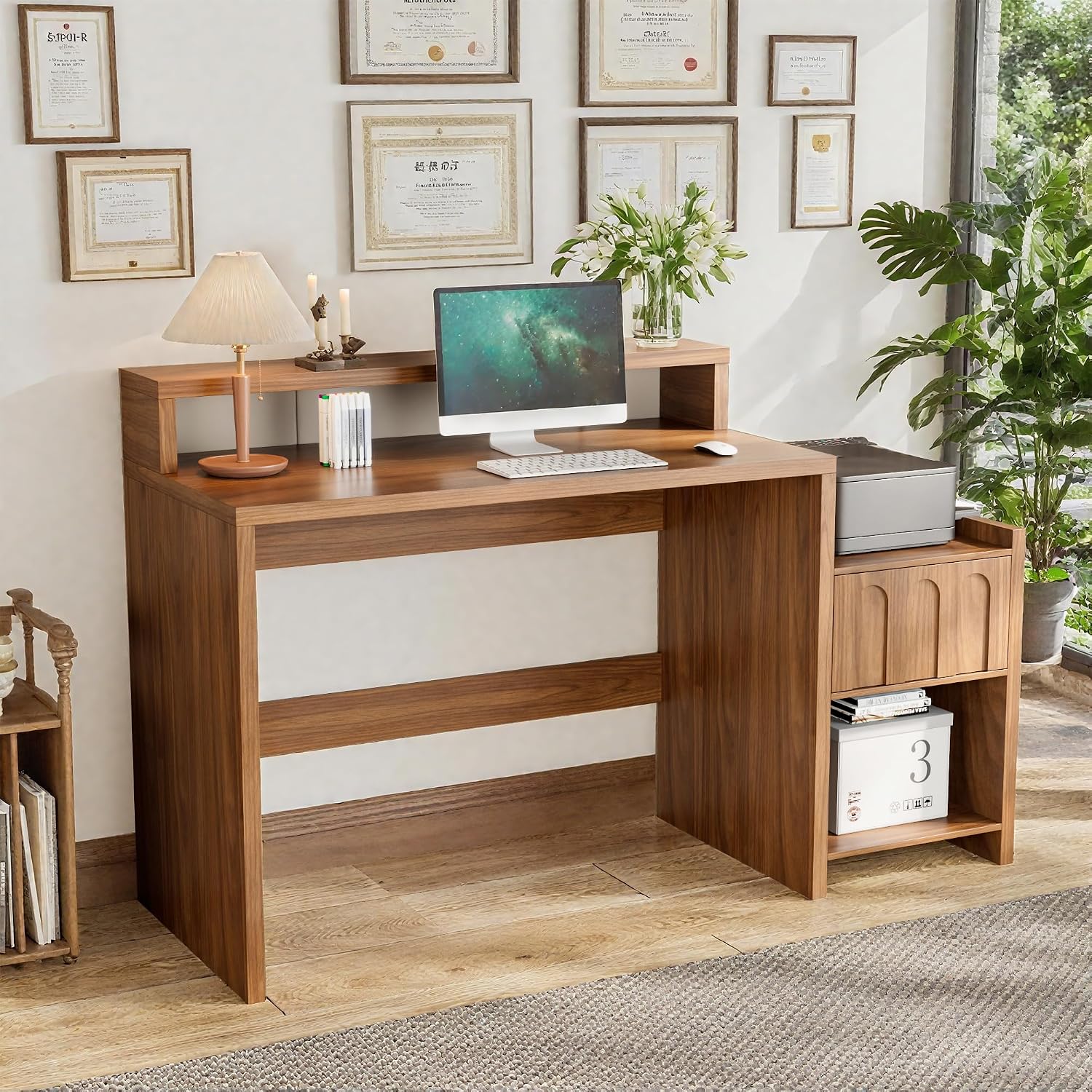 60 inch directiebureau met lad - Home Office Work Table recensie en prijs