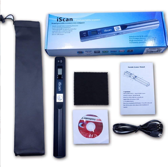 Mini draagbare 900DPI A4 boeke - Document Scanner Portable recensie en prijs